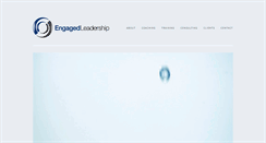 Desktop Screenshot of engagedleadership.com