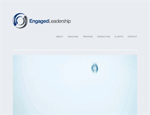 Tablet Screenshot of engagedleadership.com